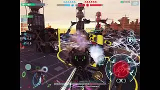 New Top clan hangar 2 khepri spear 2 angler and Nether #warrobots #warrobotsgameplay