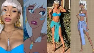 Princess Kida DIY Halloween Costume