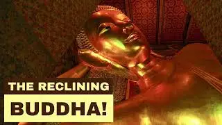 The reclining Buddha!