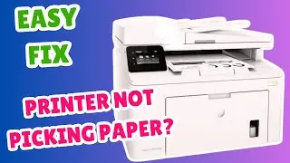HP LaserJet Pro MFP M227fdn Not Picking Up Paper? How to Replace the Pickup Roller