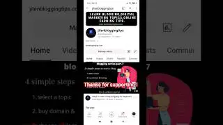 Thanks for support | please keep supporting #motivation