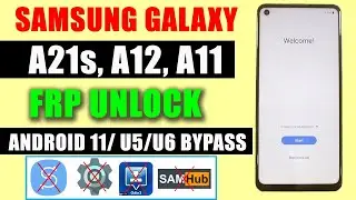 Samsung A21s Frp Bypass Android 11 | All Samsung New Update U5/U6 Frp Unlock