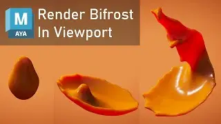 Rendering Bifrost Liquid in Maya Viewport