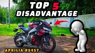 Disadvantage of aprilia rs457