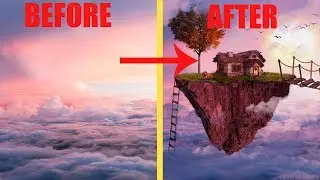 FLOATING ISLAND - PHOTO MANIPULATION