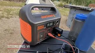 Camping and using my Jackery Explorer 240
