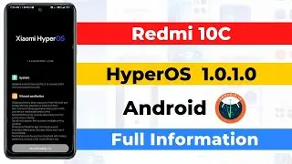 Redmi 10C HyperOS 1.0.1.0 [ Android 14 ] 10+ New Feature | Release Date | Redmi 10C New Update 🔥