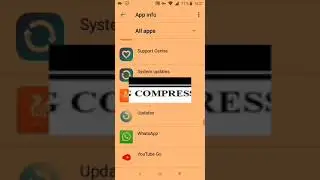 How to remove YouTube go from android screen menu by disabling