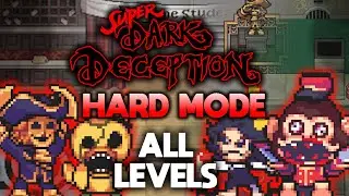 SUPER DARK DECEPTION Full Game Hard Mode S-Rank (Deathless!)