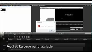 Camtasia - Required Resource was Unavailable Hatası