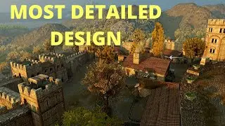 Mount & Blade II: Bannerlords - City walls preview, tier I, II and III (Sargot City)