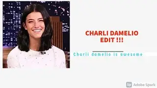 QUICK !!! A CHARLI DAMELIO EDIT just appeared here !!:)  #charlidamelio #fanedit #beautiful #love