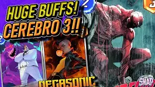 This BUFFED Cerebro Deck Is Taking Over the Meta! Play It To Dominate! Marvel Snap