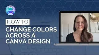How to change a color across an entire Canva design
