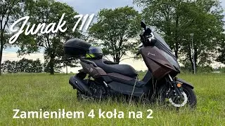 Junak 711 tani i dobry maxi skuter 125 cm 3