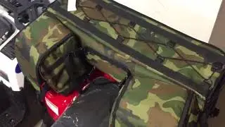 Обзор текстильного кофра для квадроцикла.
