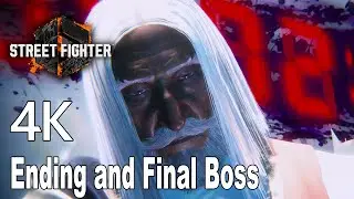Street Fighter 6 Ending and Final Boss Fight 4K