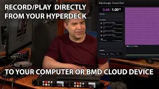 Record and Play Directly from HyperDecks to your Computer, NAS, or Cloud Store