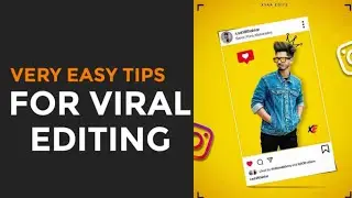 Photo editing | Instagram viral editing | picsart editing trick | background colour change editing