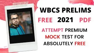 Free Mock test English for wbcs prelims 2021 | wbcs preparation | english for wbcs
