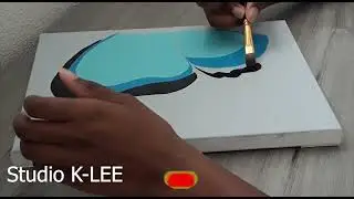 Painting of blue butterfly | How to paint #art