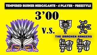 [Xbox] 3'00 4P Charge Blade - Tempered Ruiner Nergigante   Freestyle - MHW Iceborne