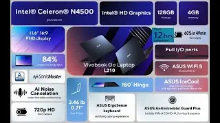 ASUS 2024 Vivobook Go 11.6” HD Laptop - L210KA-ES04 | asus vivobook 11.6 review | asus vivobook 11.6