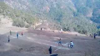 garhwali cricket  in village