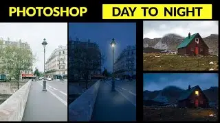 Turn Day to Night in Photoshop with Lighting Effect