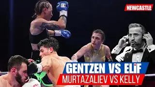 Everything That Happened in the Elif Turhan vs Gentzen and Murtazaliev vs Kelly Title Fights