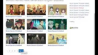 Watch Boruto series in english Dub