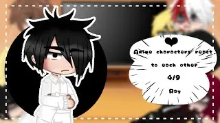 •| Anime characters react to eachother | 4/9 | Ray/ The Promised Neverland❤ |•