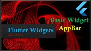 flutter widget of the week || flutter appbar widget in urdu