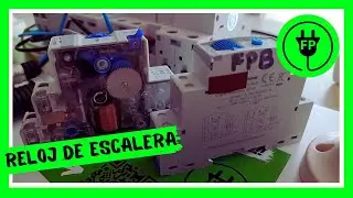 Electricidad básica. AUTOMÁTICO o RELOJ DE ESCALERA | RELÉ TEMPORIZADO A LA DESCONEXIÓN