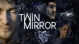 🔴 TWIN MIRROR ЧАСТЬ 1: ДОРОГА В ГОРОД - ПОМИНКИ - УТРО - ДРАКА | ПРОХОЖДЕНИЕ НА РУССКОМ