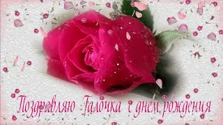 💛💛💛С днем рождения,Галина. Красивое поздравление с днем рождения. С Днем Рождения поздравляю!