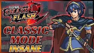 Super Smash Flash 2 Beta | Classic Mode: Marth (Insane)