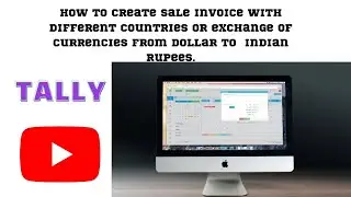 How to create sale invoice with different countries or exchange currencies from dollar to rupee