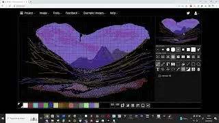 C64 artwork - McDraw - Process