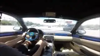 LEXUS SC400 5 SPEED w/ 240SX TRANSMISSION TEST DRIVE #2