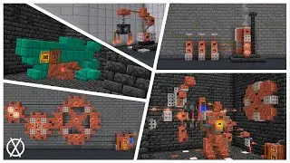 СТИМПАНК и ИНДУСТРИАЛЬНЫЕ идеи для ПОСТРОЕК 1.17