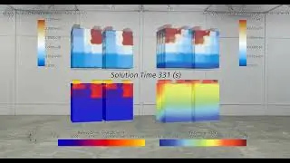 Star CCM Battery Pack simulation