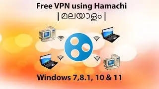 Free VPN | Easy setup | Malayalam #malayalam #freevpn #hamachi #vpn #desktop