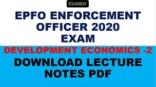 EPFO Enforcement Officer 2020 Preparation | Download Notes PDF | Economics - Inflation