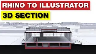 Rhino to Illustrator 3D section