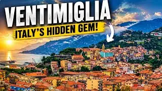 4K | Ventimiglia in a Day: Italian Culture at the French Border