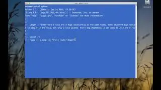 Using Regular Expressions in Python