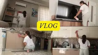 Vlog Part1 /Oturma Odası Temizliği /Cleaning Day 