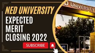 NED Expected Closing 2022 | Closing Aggregate 2022 | NED Merit List 2022 | NED Expected Merit 2022