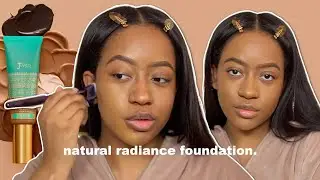 Juvia’s Place Natural Radiance Foundation | Is it oily skin friendly? REVIEW & WEAR TEST